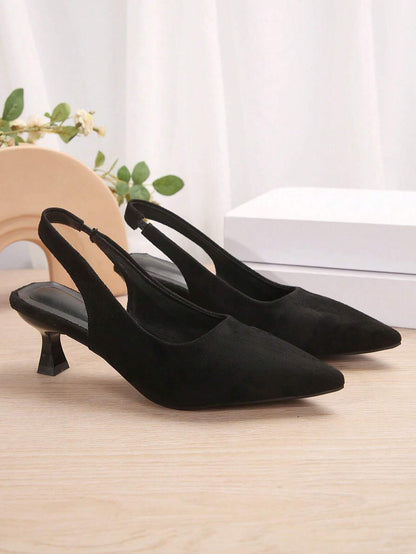 New Arrival Pointed Toe Leopard Print Bow Decor Mid Heel Mules, Fashionable EU Style, Early Autumn