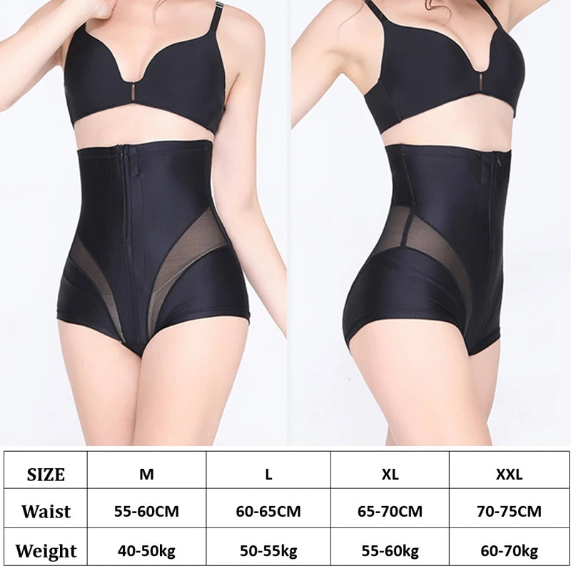 Waist Trainer Body Shaper Women Slimming Underwear High Waist Shaping Panties Butt Lifter Seamless Panty Shaper Ladies Lingerie