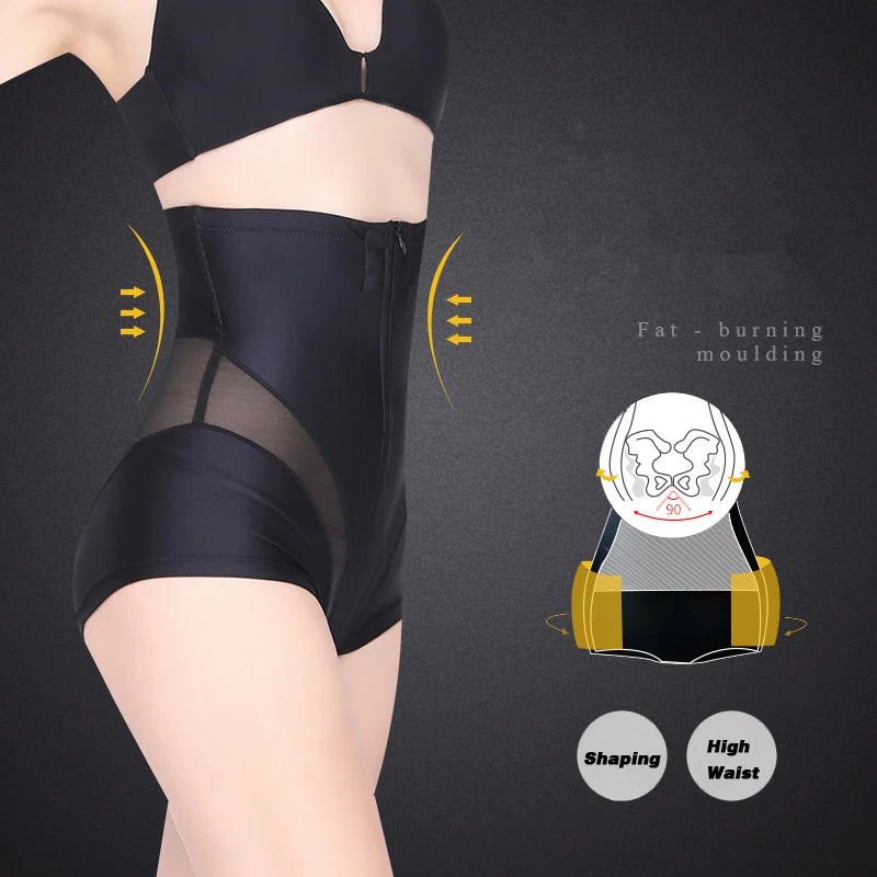 Waist Trainer Body Shaper Women Slimming Underwear High Waist Shaping Panties Butt Lifter Seamless Panty Shaper Ladies Lingerie